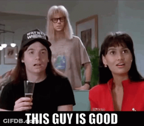 Man Holding Beer Woman Standing Behind GIF