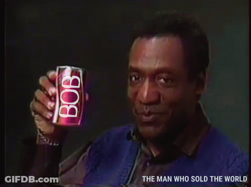 Man Holding Bob Soda Can GIF