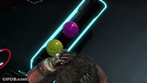 Man Holding Bowling Ball GIF