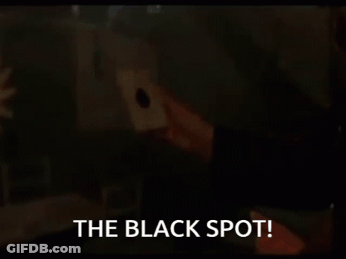 Man Holding Candle Saying The Black Spot GIF