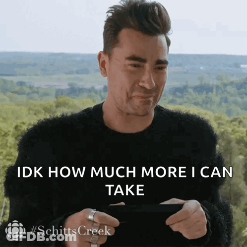 Man Holding Cell Phone Idk How Much More I Can Take GIF