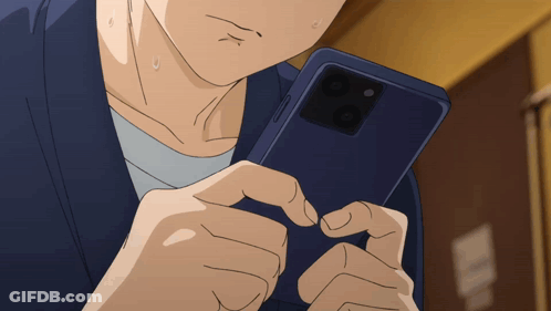 Man Holding Cell Phone GIF