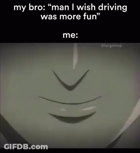 Man Holding Coca Cola Saying Man I Wish Driving Was More Fun GIF