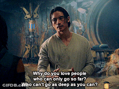 Man Holding Cup Asking Why Do You Love People GIF