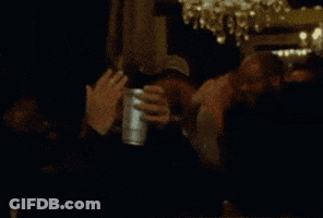 Man Holding Cup GIF