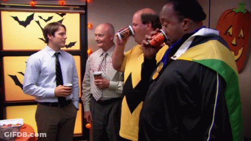 Man Holding Diamond Flag In Wrestling Ring GIF