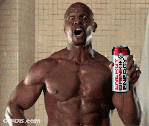 Man Holding Energy Drink GIF