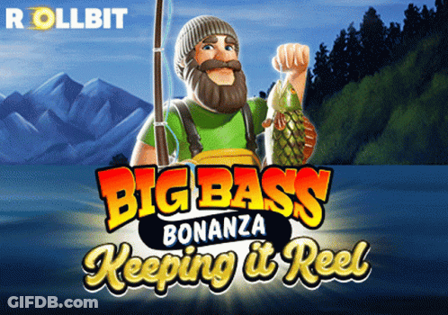 Man Holding Fish Big Bass Bonanza Keeping It Reel GIF