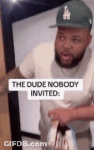 Man Holding Golf Club In Front Of Since 1927 Sign GIF