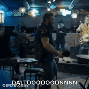 Man Holding Guitar And Microphone GIF