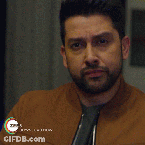 Man Holding Gun At Zee5 Ad GIF
