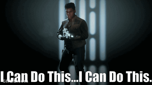 Man Holding Gun I Can Do This GIF