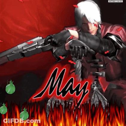 Man Holding Gun In May GIF