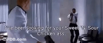 Man Holding Gun In Waiting Room GIF