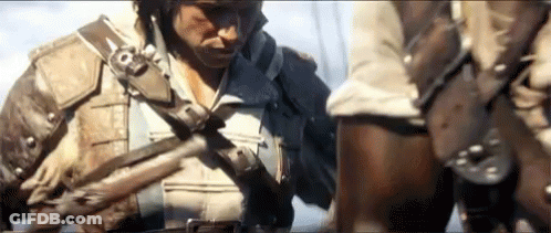 Man Holding Gun Next To Another Man GIF