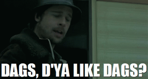 Man Holding Gun Saying Why Do They Call Him The Bullet-Dodge GIF