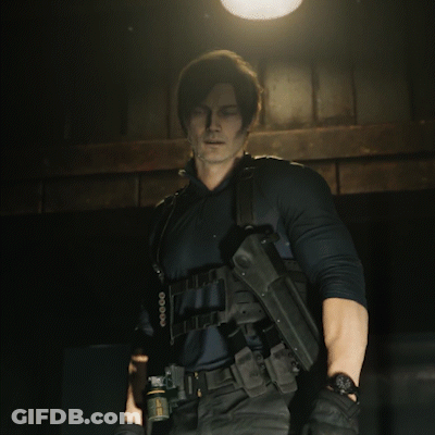 Man Holding Gun With Bruh GIF