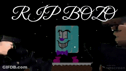 Man Holding Gun With Rip Box GIF