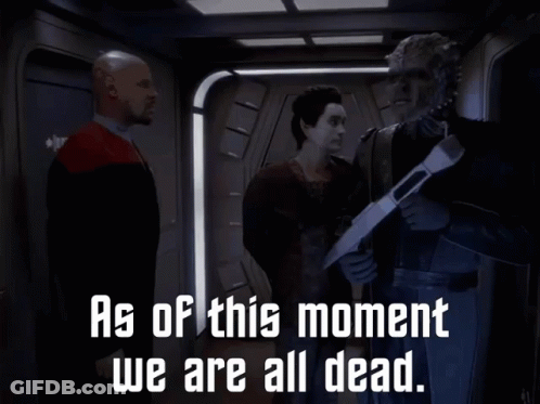 Man Holding Gun With We Go Into Battle GIF