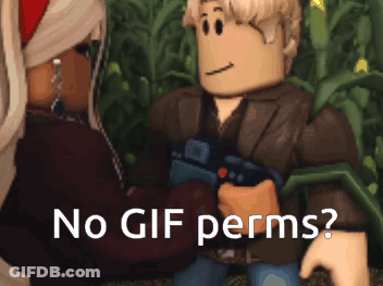 Man Holding Gun Woman No Gif Perms GIF