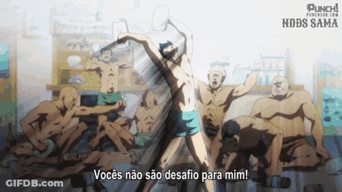 Man Holding Hammer Vocês Não São Desafio Para Mim GIF