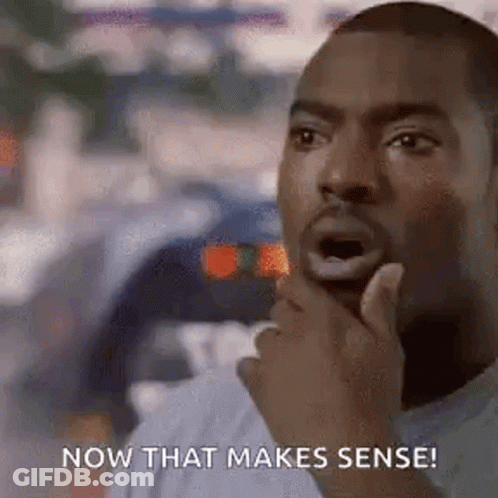 Man Holding Hand To Chin Making Funny Face GIF