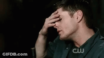 Man Holding Hand To Forehead Saying Must Be Thursday GIF