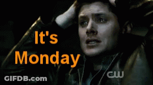Man Holding Head Saying It's Monday GIF