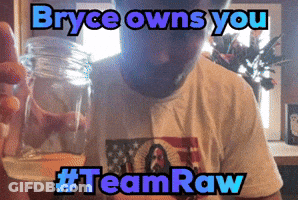 Man Holding Jar Bryce Owns You Teamraw GIF