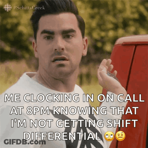 Man Holding Key In Front Of Red Van Says Me Clocking In On Call GIF