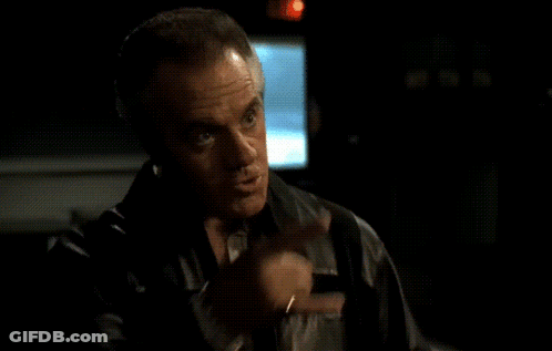 Man Holding Knife With You Know It And I Know It GIF