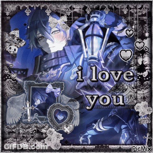 Man Holding Lantern Saying I Love You GIF