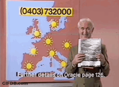 Man Holding Magazine In Front Of Map GIF
