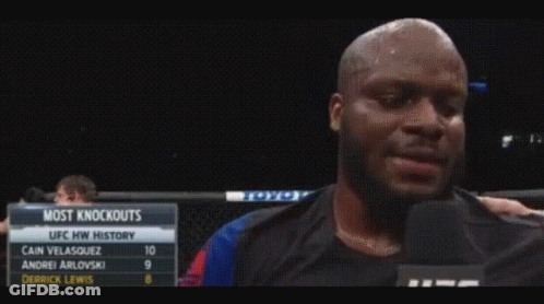 Man Holding Microphone At Most Knockouts Sign GIF