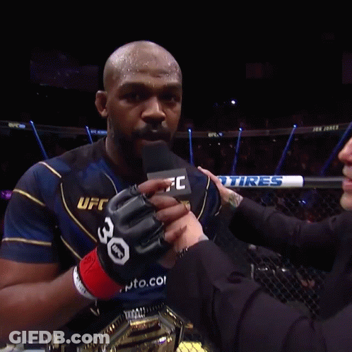 Man Holding Microphone FC GIF