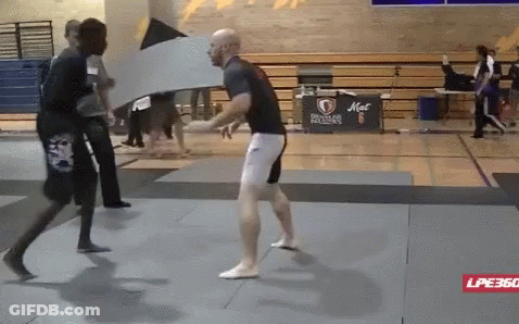 Man Holding Microphone FC GIF