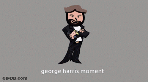 Man Holding Microphone George Harris Moment GIF