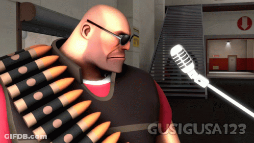 Man Holding Microphone Gusigusa123 GIF