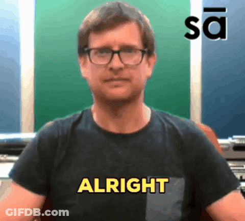 Man Holding Microphone He's Alright GIF