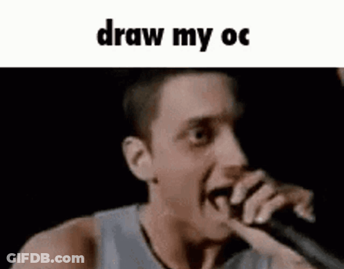 Man Holding Microphone In Mouth Funny Face GIF