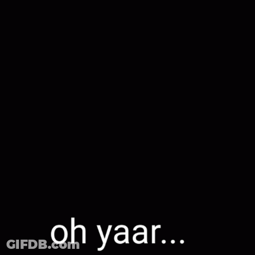 Man Holding Microphone Saying Oh Yaar GIF