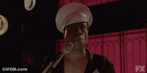 Man Holding Microphone Saying What GIF