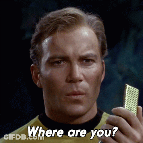 Man Holding Microphone Saying Where Are You GIF