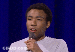 Man Holding Microphone With Good GIF