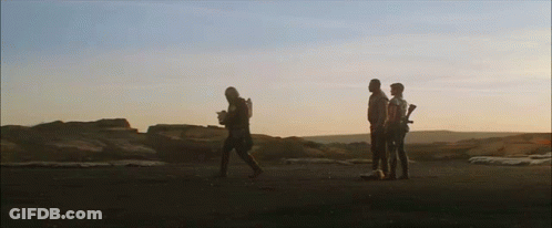 Man Holding Microphone With W GIF