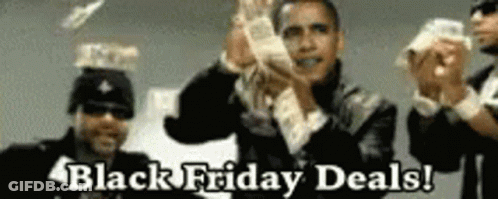 Man Holding Money Black Friday Deals GIF