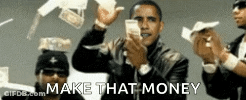 Man Holding Money Make That Money GIF
