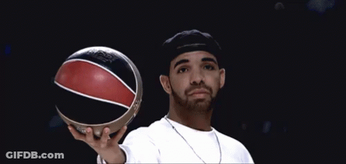 Man Holding Pepsi Basketball GIF
