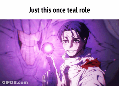 Man Holding Purple Object Just This Once Teal Role GIF