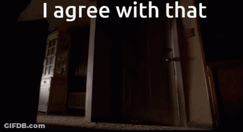 Man Holding Red Bag Saying I Agree With That GIF